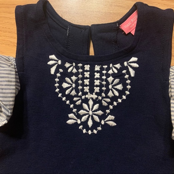 Peek-A-Boo Flare Sleeve Dress - Picture 3 of 7